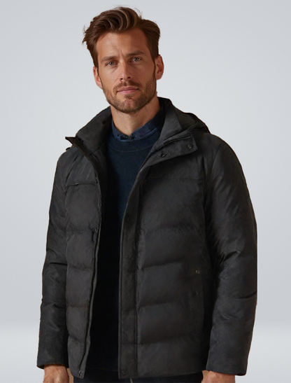 Walden Damen Winter-Parka Isoliert Warm Schwarz - Norvielle