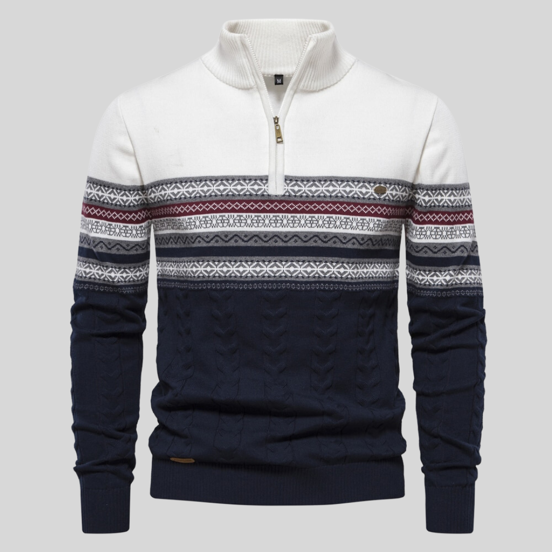 Skandinavischer Damenpullover Warm aus Wolle