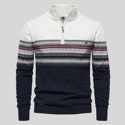 Skandinavischer Damenpullover Warm aus Wolle