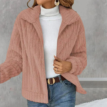 Damen Fleecejacke Weich und Warm