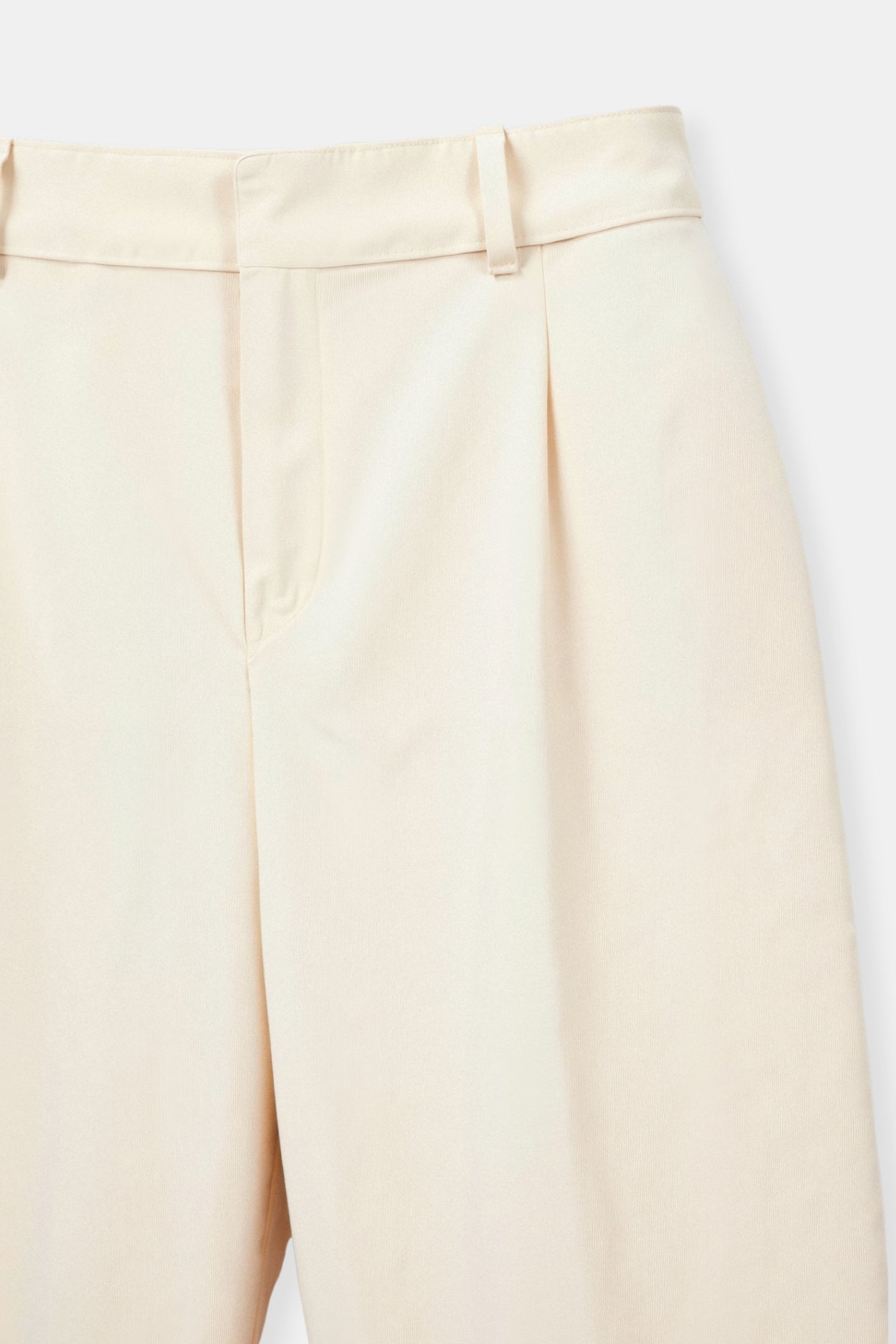 Damen Hose Weit Bequem mit Bundfalten