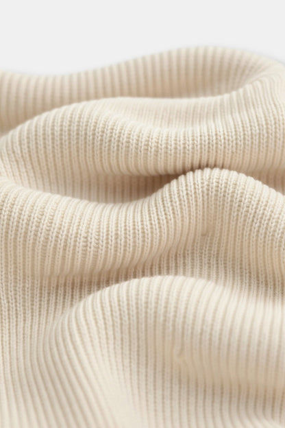 Strickpullover Reißverschluss Komfortmode Zeitlos