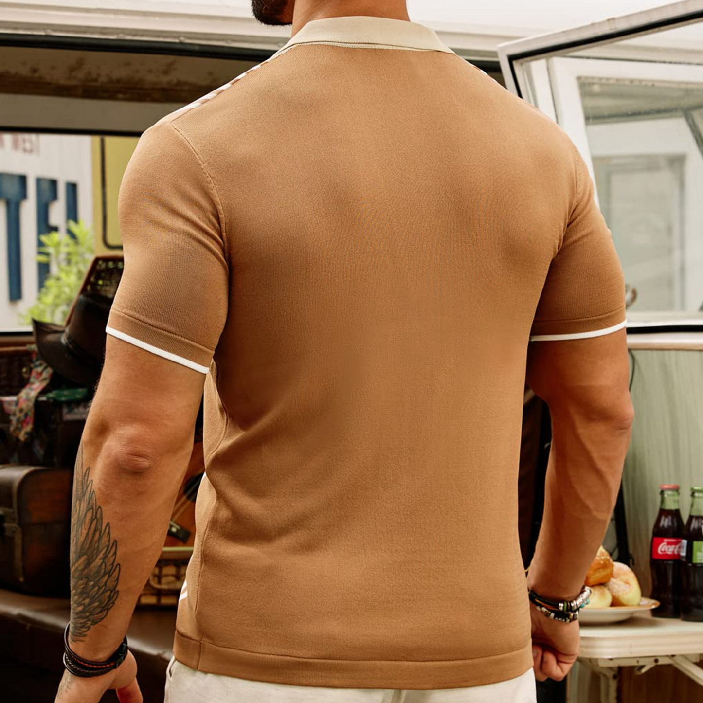 Herren Polo-Shirt aus Baumwolle Klassisch