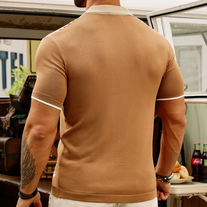Herren Polo-Shirt aus Baumwolle Klassisch