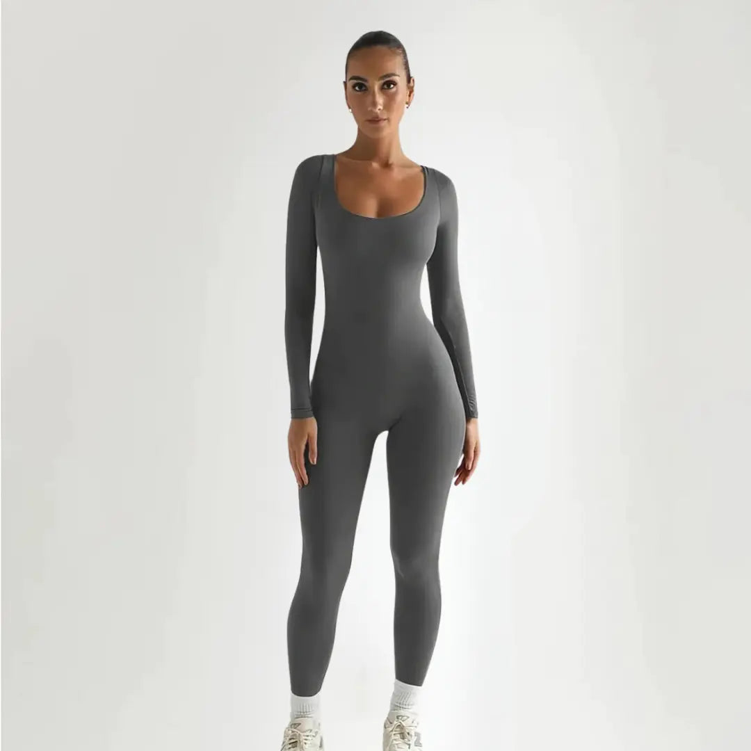 Damen Jumpsuit Elegant Lang - Norvielle