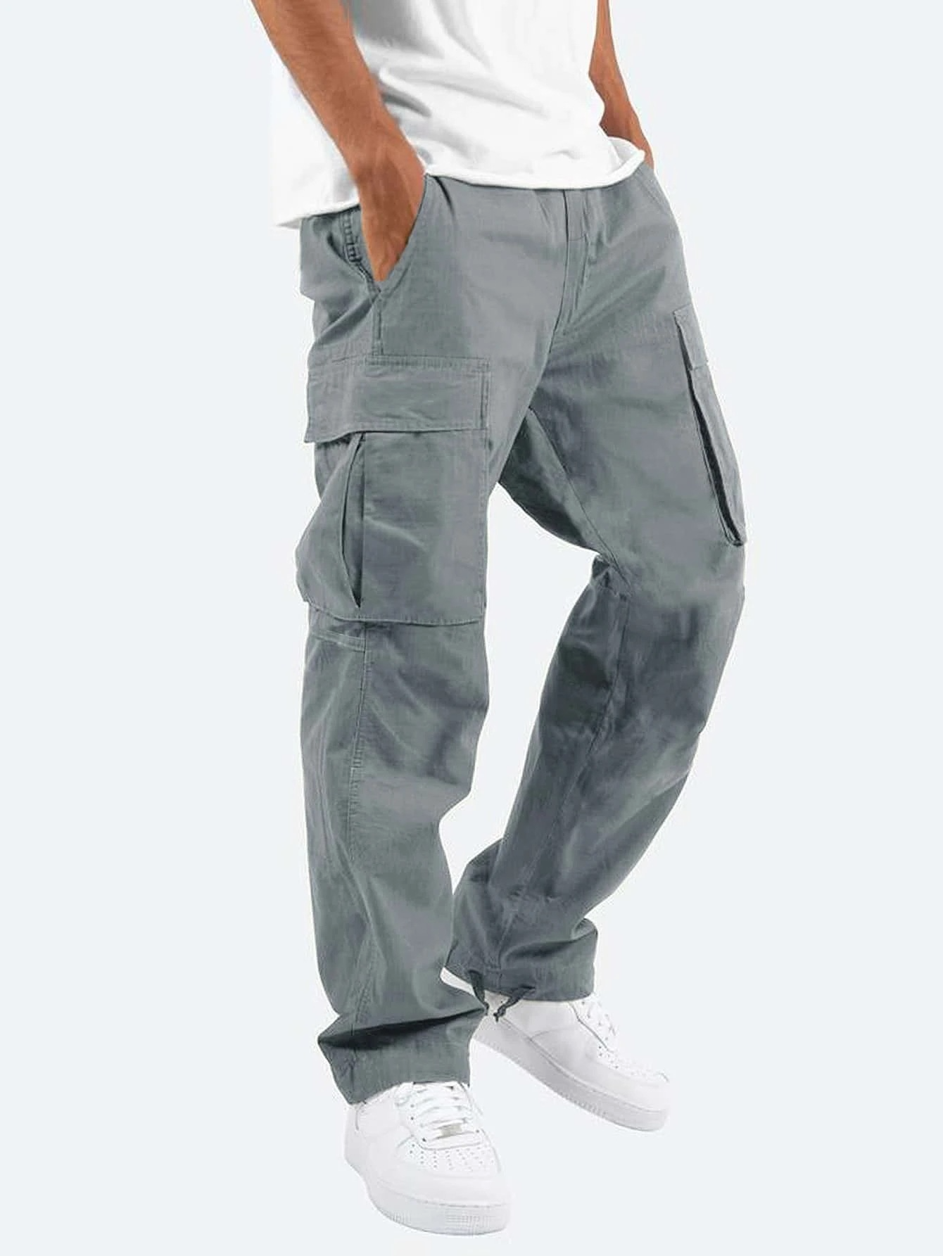 Herren Cargo Hose Bequem Alltagsstil