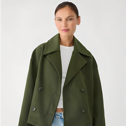 Damen Kurzjacke Freizeit Freizeitjacke Casual