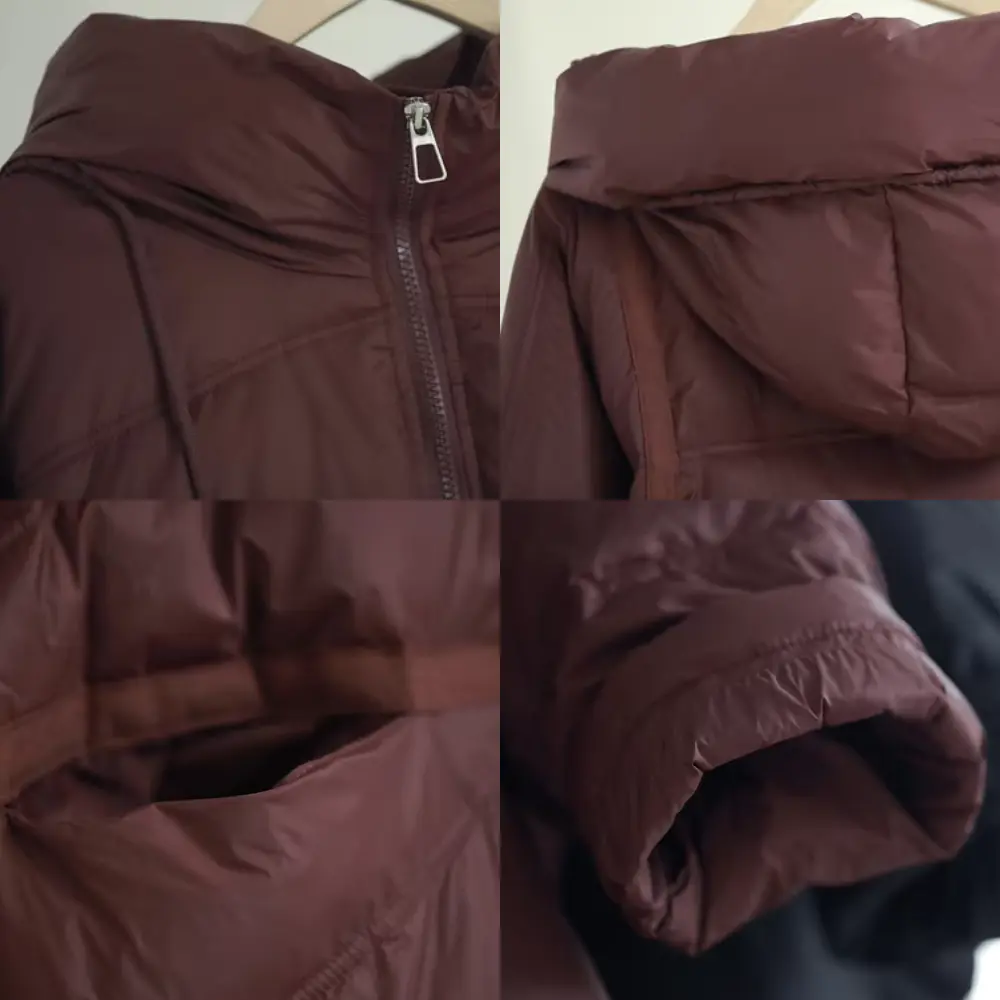 Damen Winterjacke Gepolstert Lockere Fit