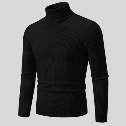 Stilvoller Damen Rollkragenpullover Warm