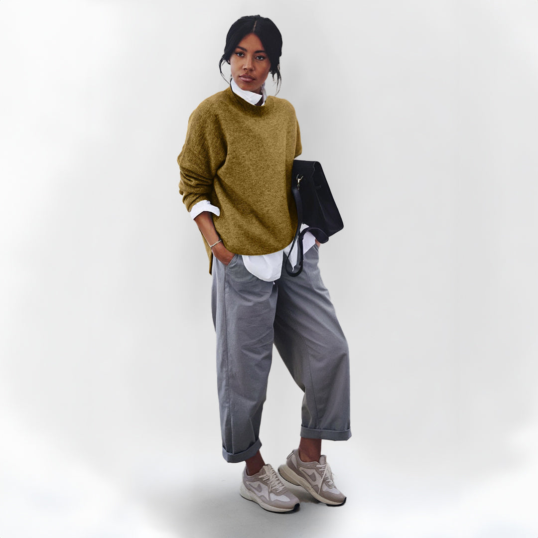 Damen Soft-Pullover Bequem - Norvielle