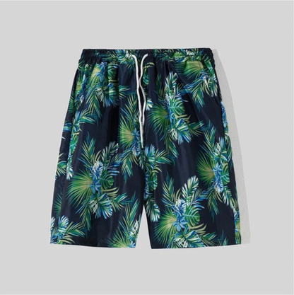 Herren Hawai Hemd Set Casual Leicht Freizeit