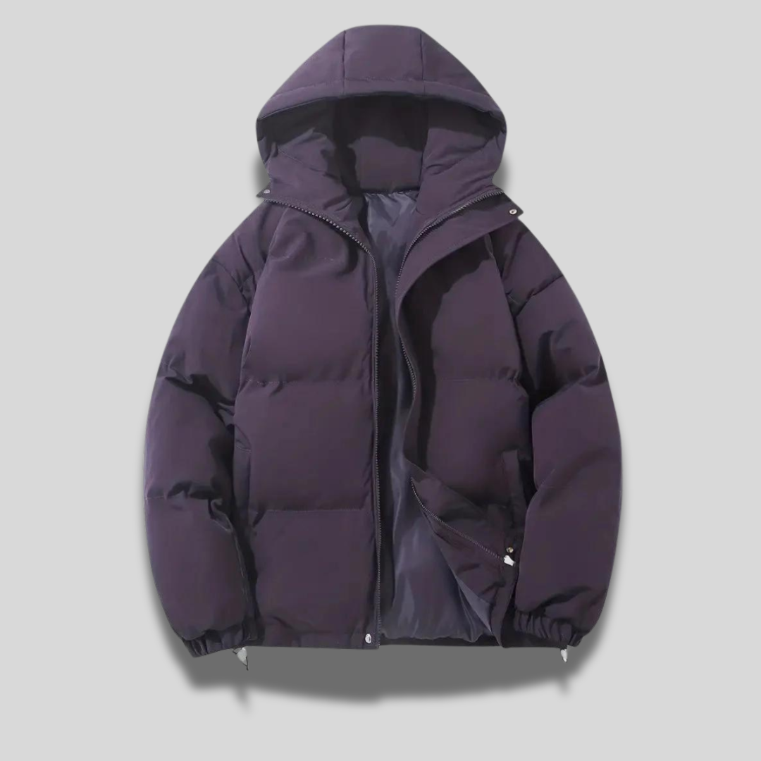Herren Lederbomberjacke Modern