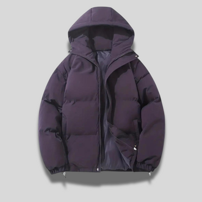 Herren Lederbomberjacke Modern