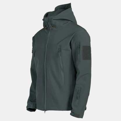 Herren Softshelljacke Wasserdicht Atmungsaktiv Mit Kapuze