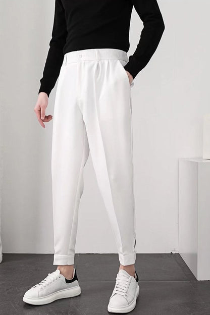 Herren Slim-Fit-Hose Elegant für Business