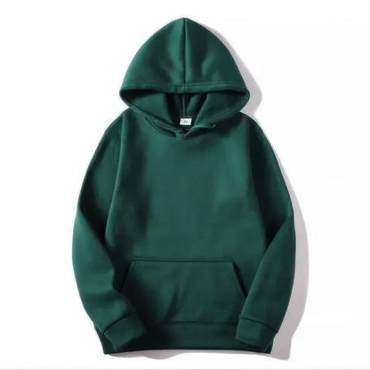Unisex Hoodie Basic Kapuze Bequem