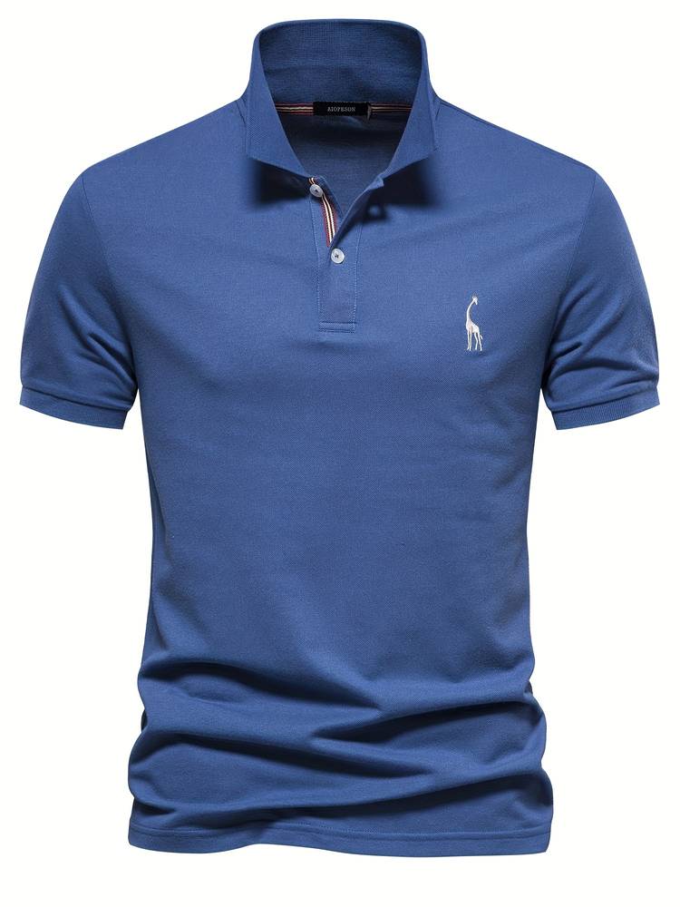 Herren Poloshirt Slim Fit Klassisch