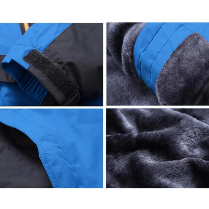 Herren Outdoorjacke Wasserdicht Warm Isoliert