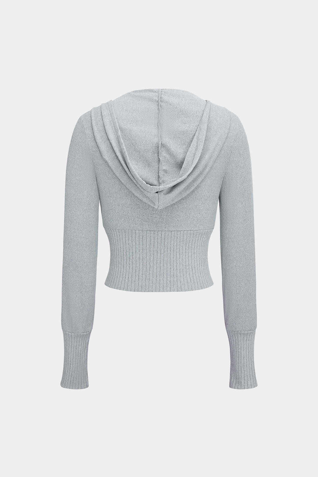 Damen Strick-Zweiteiler-Set Hoodie Hose Weite Bequem