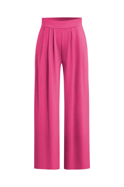 Damen Zweiteiler Set Crop Palazzo Hose