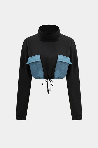 Sportliches Damen-Zweiteiler-Set Denim-Style