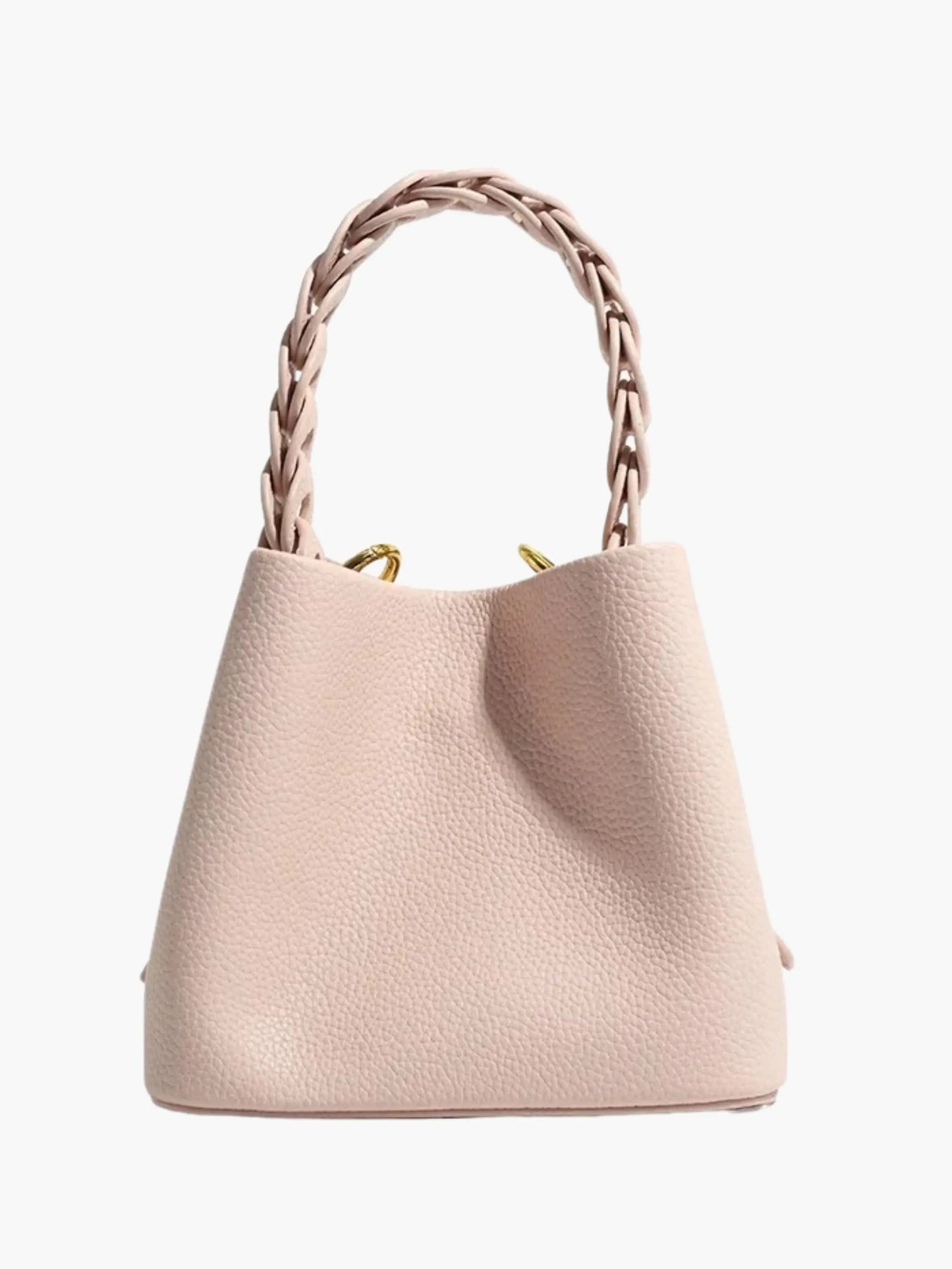 Elegante Damenhandtasche Geflochtener Henkel Strukturiert - Norvielle