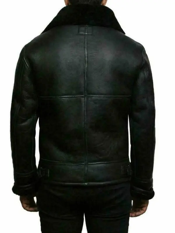 Lederjacke Damen Shearling Lederschutz