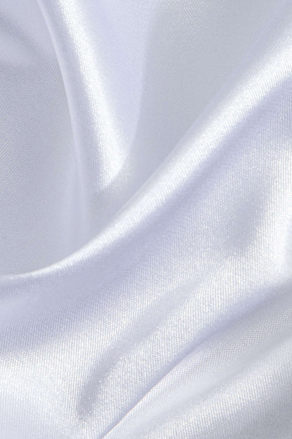 Damenbluse Langarm Seiden-Satin Elegante Bluse