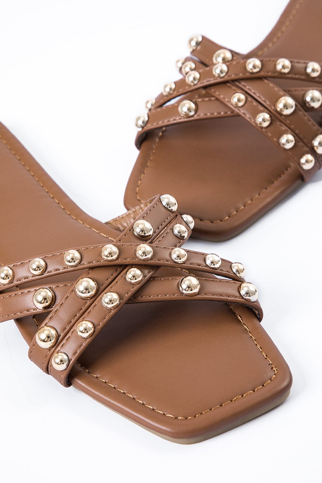 Damen Sandalen Nieten Sommer