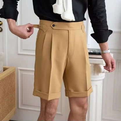Herren Shorts Knielänge Bequem Modern