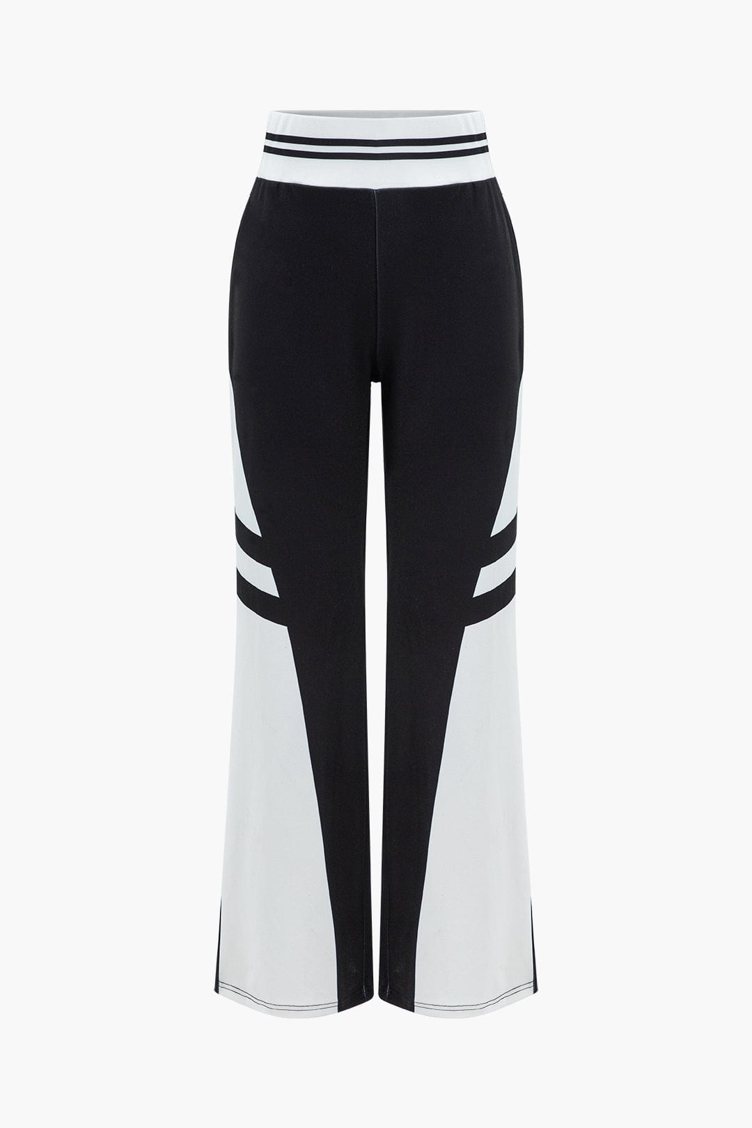 Sportliches Damen Zweiteiler Set Cropped Jacke und weite Hose