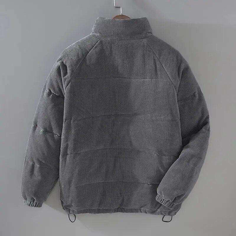 Herren Cordjacke Warme Winterjacke Outdoor