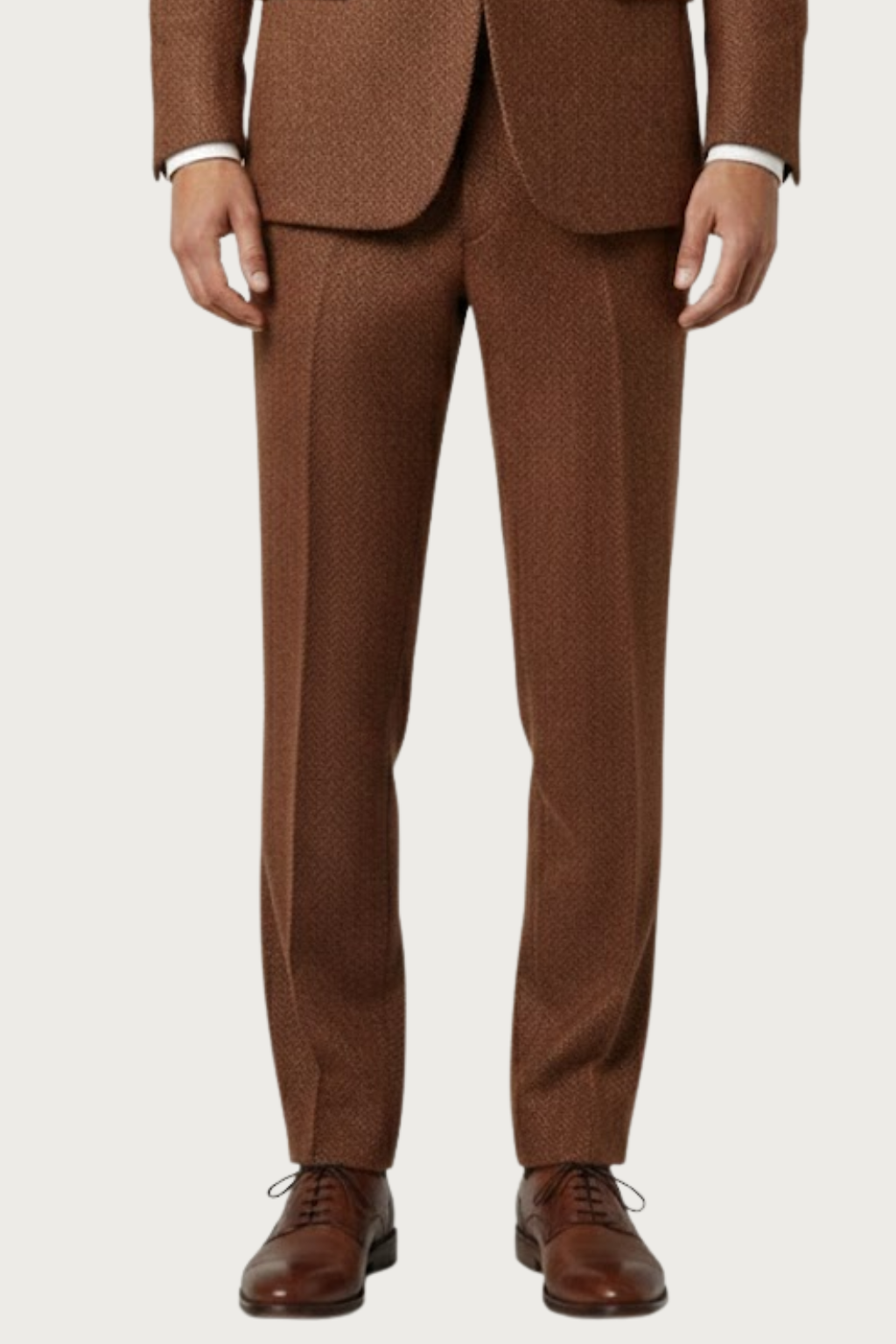 Herren Anzug Slim Fit Modern Frühjahr