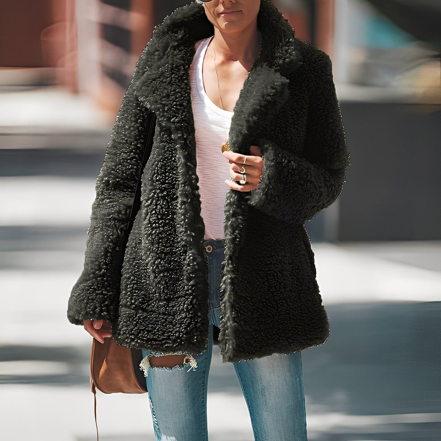 Damen Fleecejacke Warm Dicke