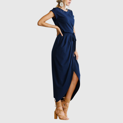 Damen Sommerkleid Midi Midi-Länge