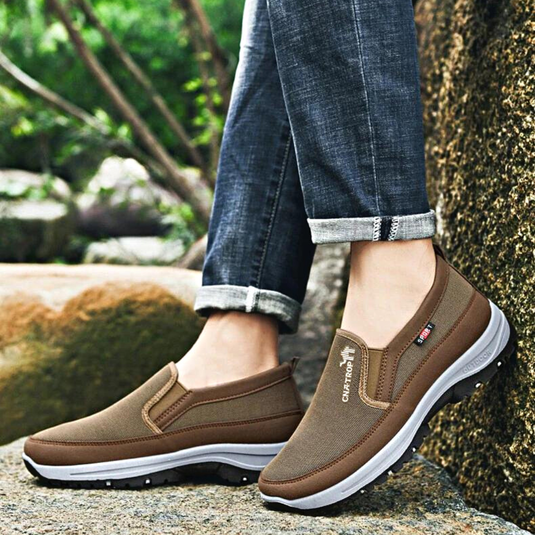 Herren Wanderschuhe Atmungsaktives Mesh Bequem Schwarz - Norvielle