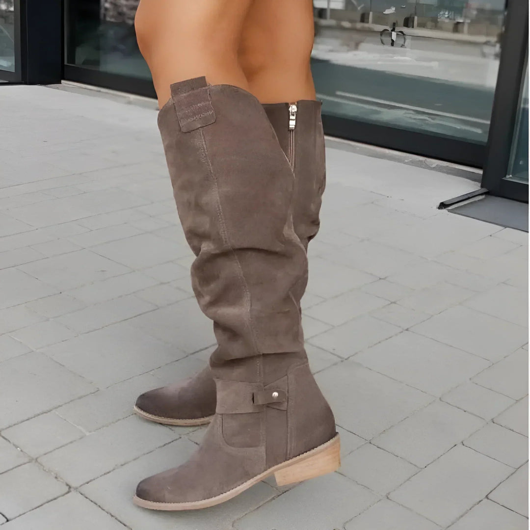 Damen High Heel Knöchelstiefel Trendy