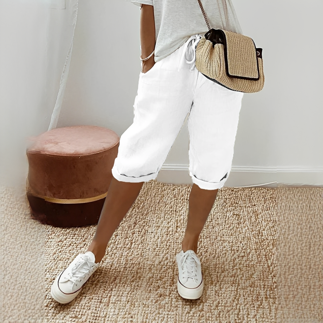 Damen Sommerhose 2er Pack Trendfarben