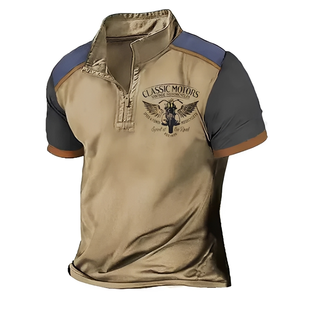 Herren Poloshirt Slim Fit Klassisch Qualität - Norvielle