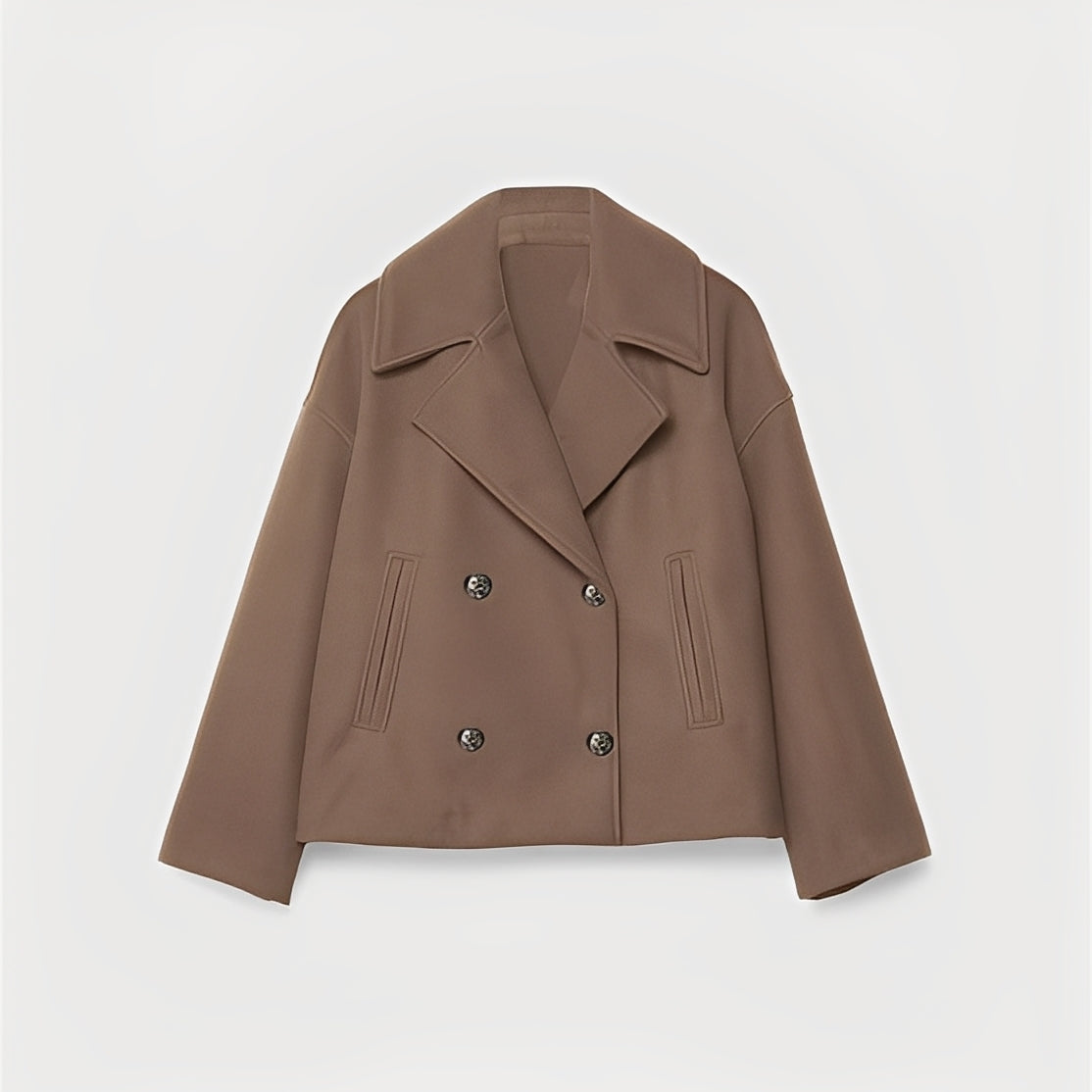 Damen Kurzjacke Freizeit Freizeitjacke Casual