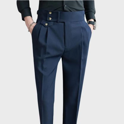 Herren Chino-Hosen Bequem Elegant