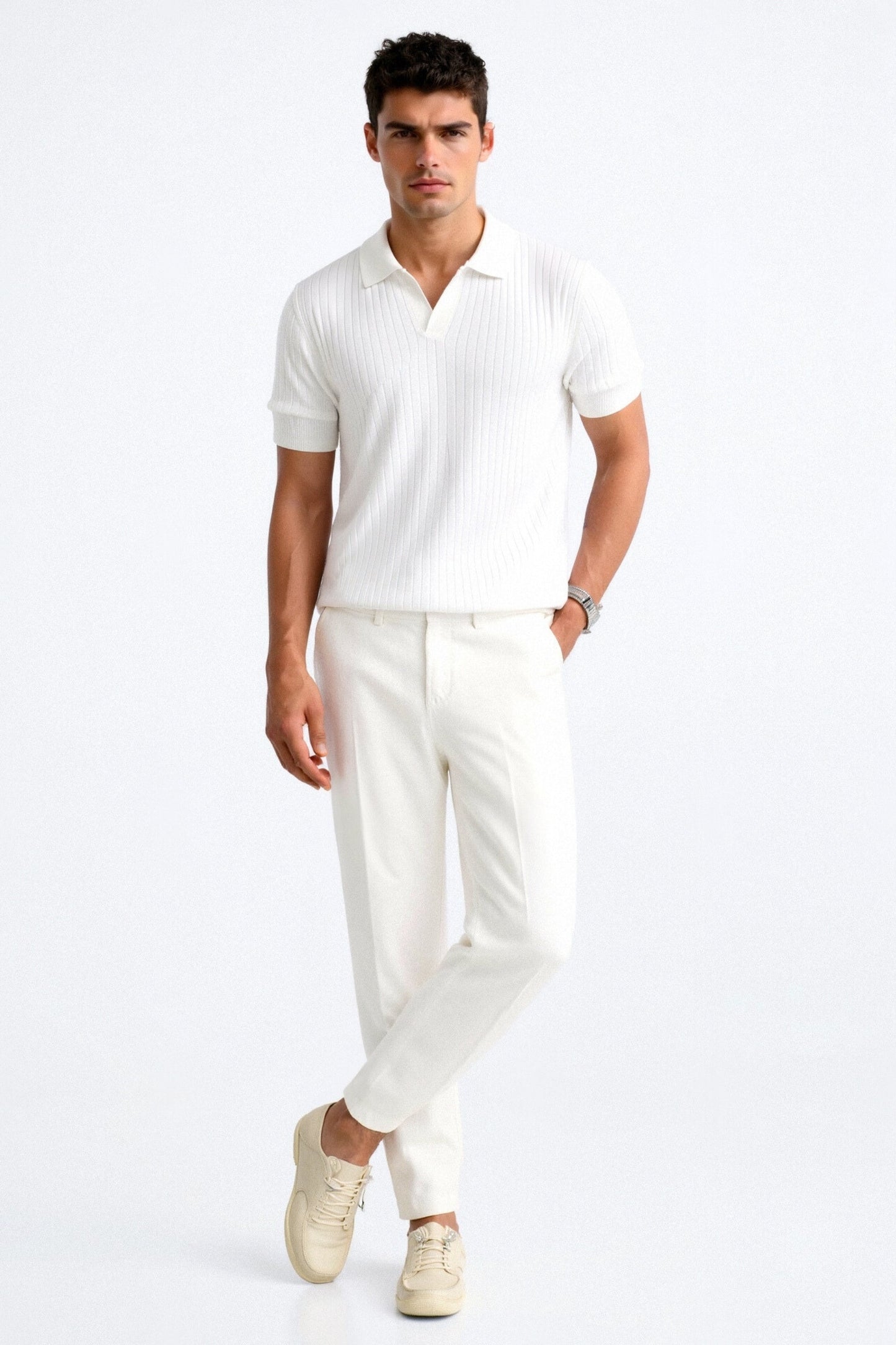 Herren Poloshirt Kurzarm Elegantes Zeitloses Design