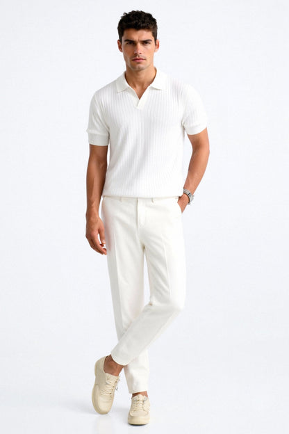 Herren Poloshirt Kurzarm Elegantes Zeitloses Design