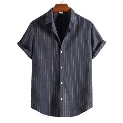 Herren Slim Fit Hemd Modern für Alle Anlässe - Norvielle