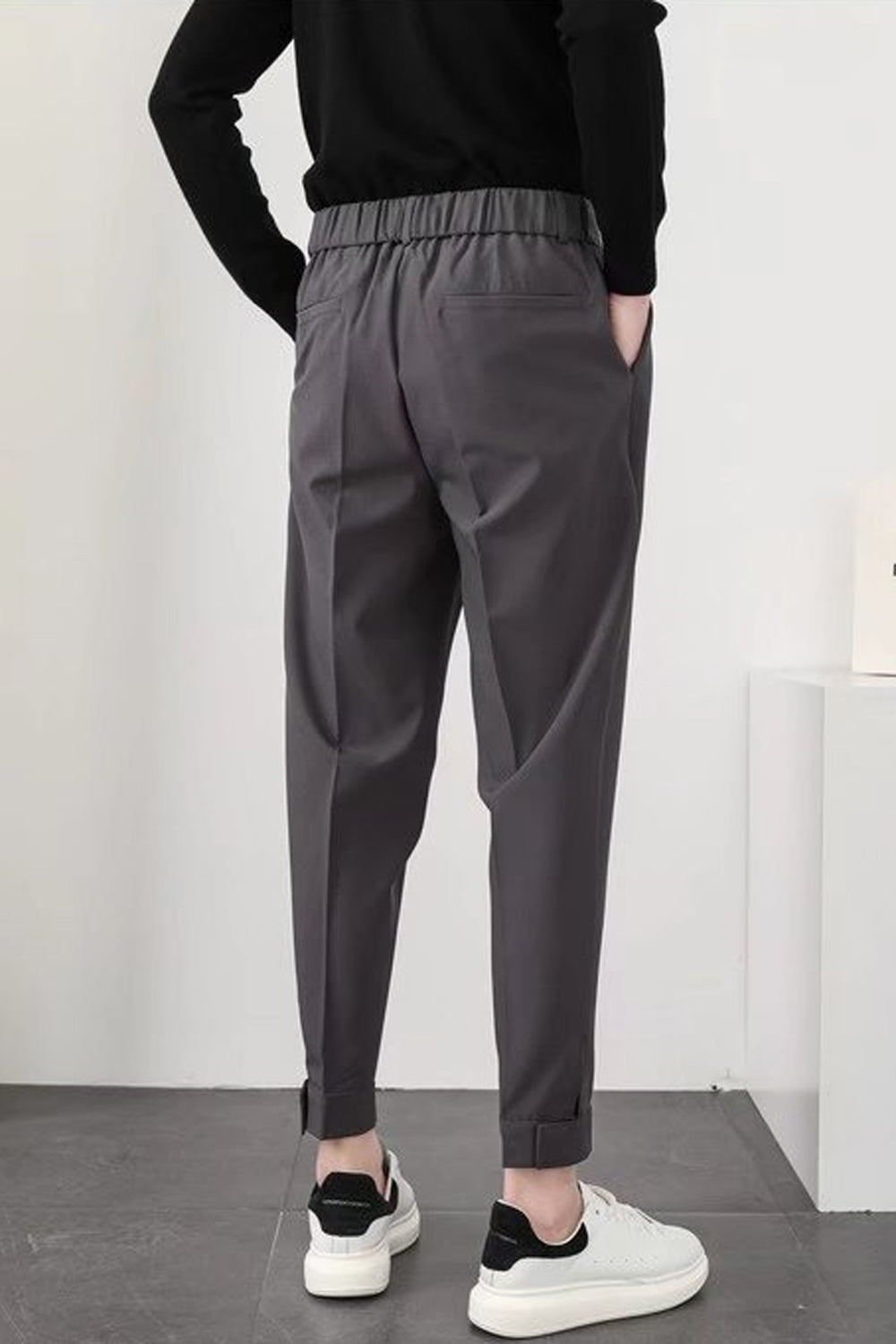 Herren Slim-Fit-Hose Elegant für Business