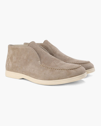 Herren Halbschuh Braun Leder Elegant Business Schuhe