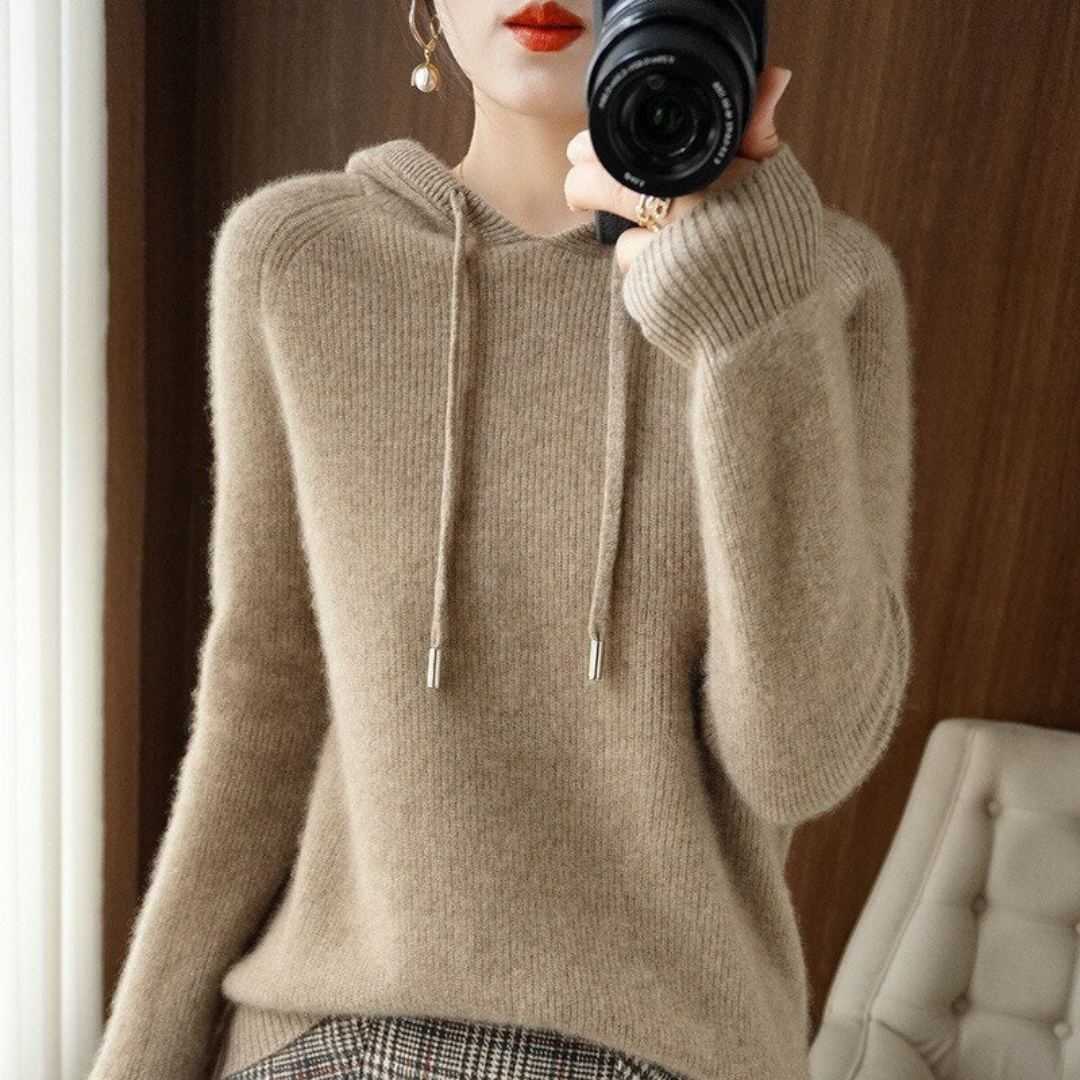 Damen Winter Kapuzenpullover Warm Fleece