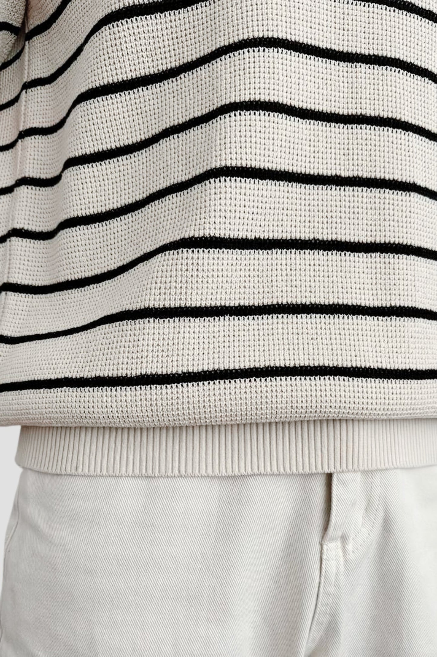 Herren Poloshirt Kurzarm Gestreift Klassisch