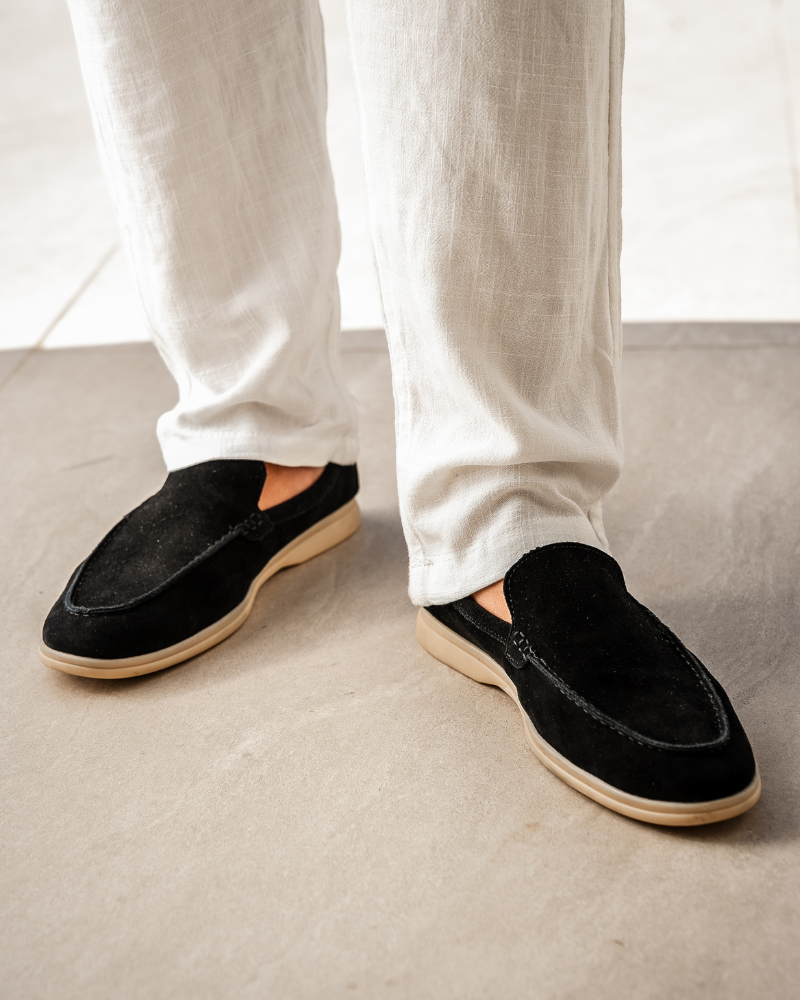 Herren Loafer aus Wildleder Elegantes Design
