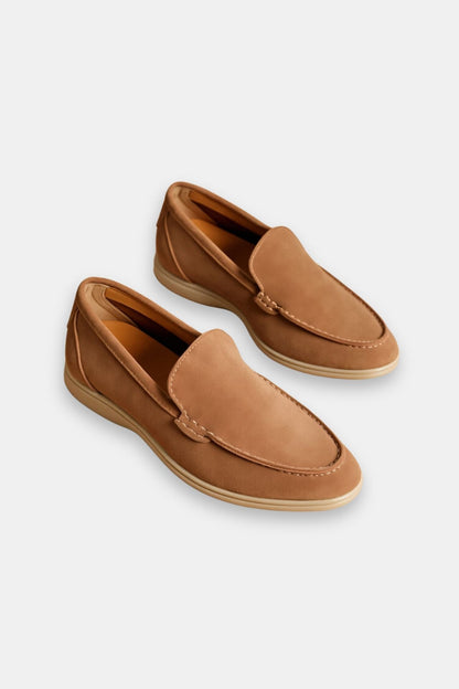 Damen Loafer Schuhe Elegantes Leder